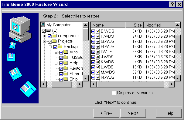 File Genie 2000 Screenshot